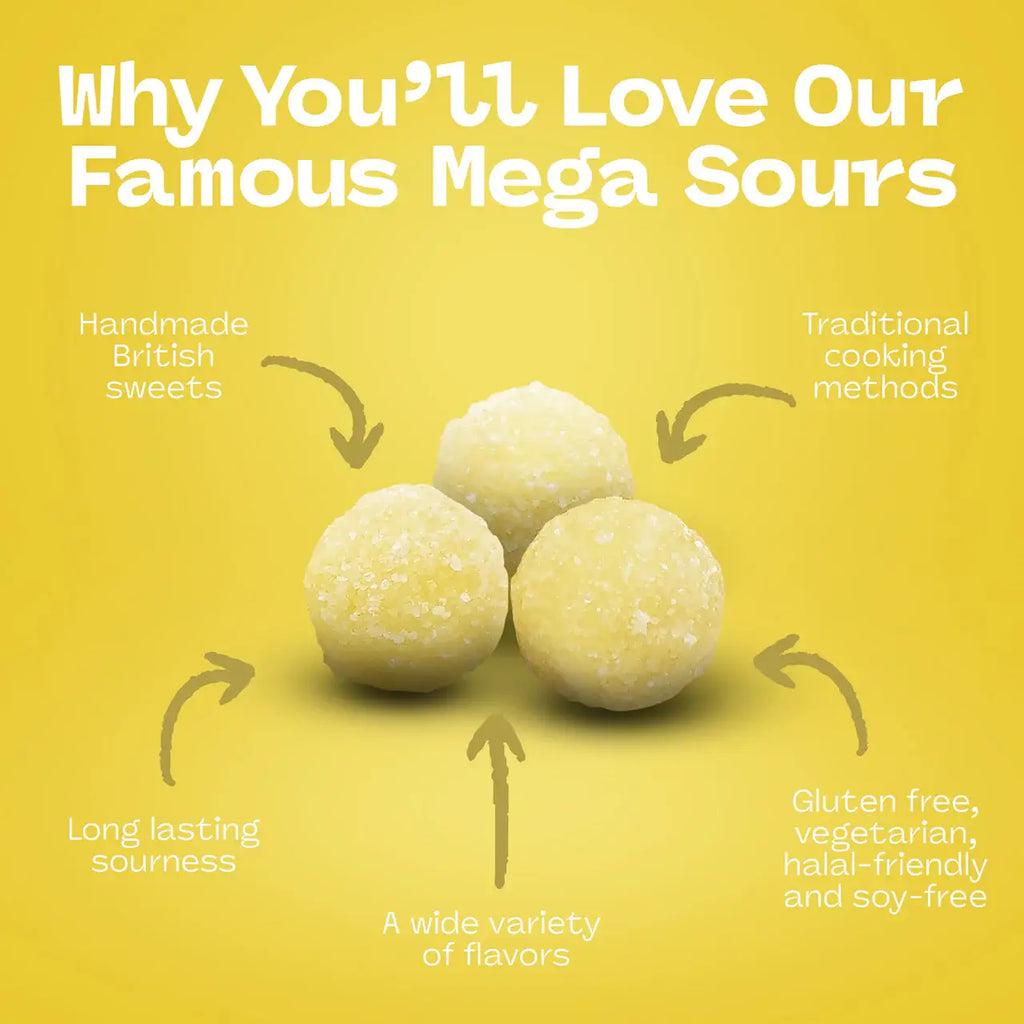Barnetts Display MegaSourChallenge Lemon